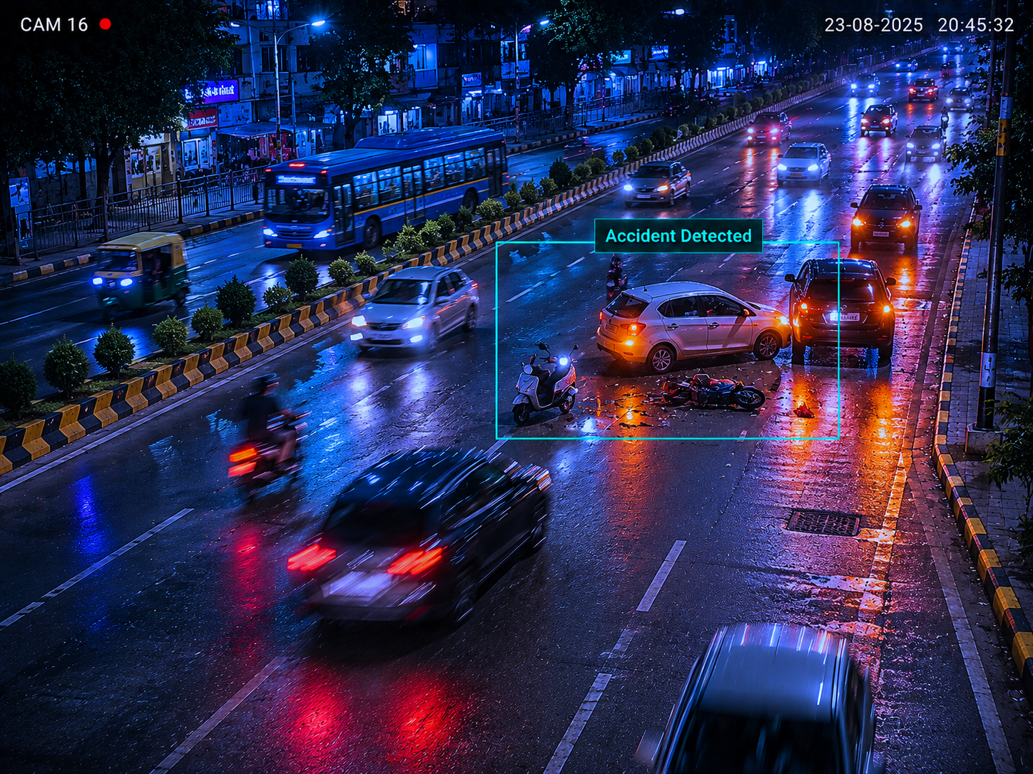 Accident & Stopped-Vehicle Detection — NTRA capability