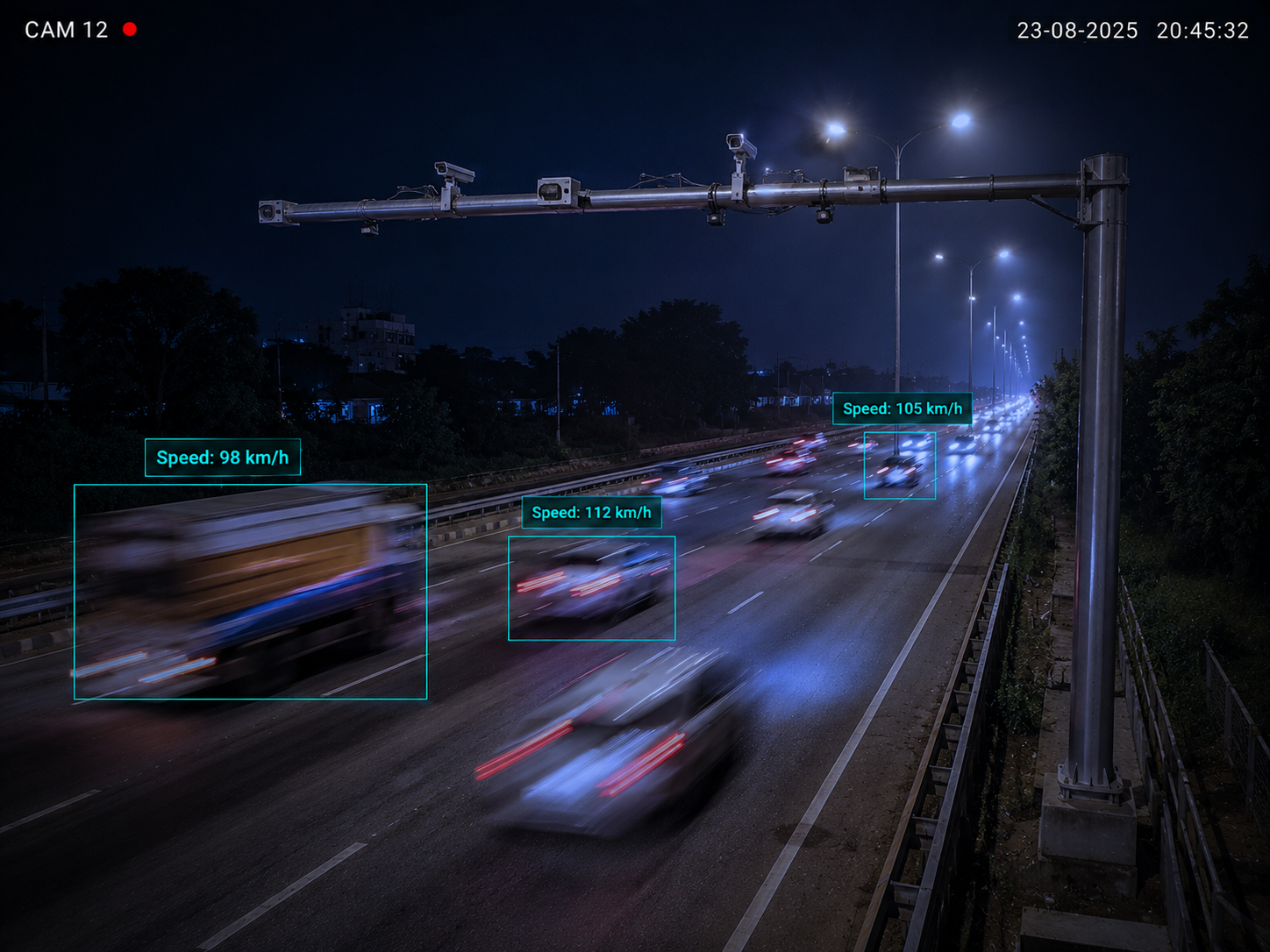 Vehicle Speed Detection — NTRA capability