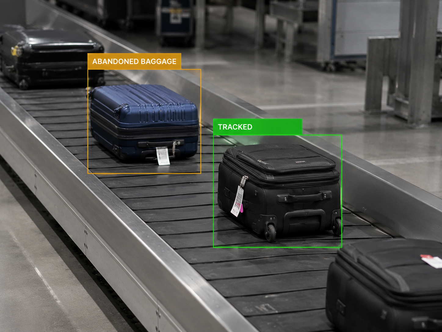 Baggage Conveyor Monitoring — NTRA capability