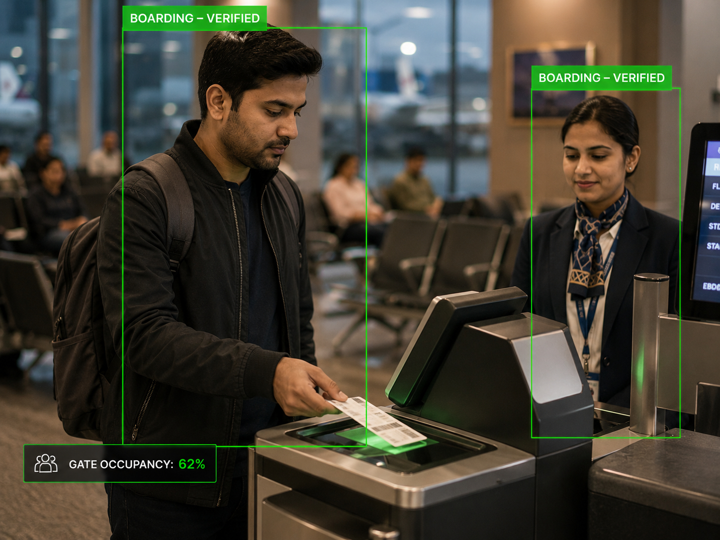 Boarding Gate Activity Monitoring — NTRA capability