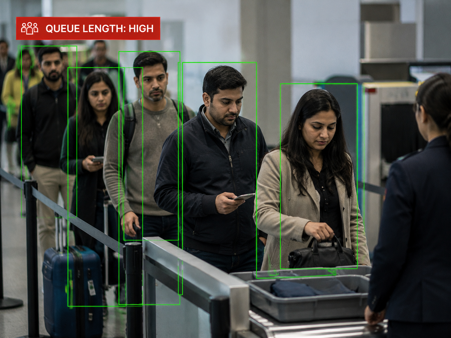 Passenger Queue Monitoring — NTRA capability