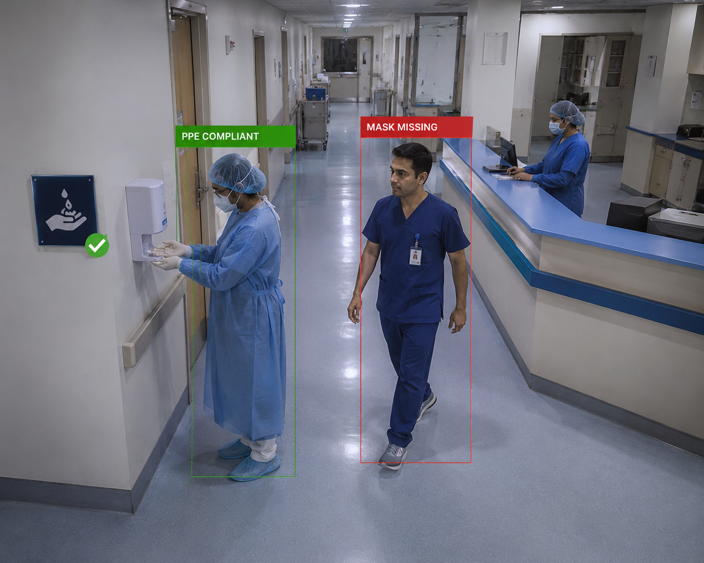 PPE & Hygiene Compliance — NTRA capability