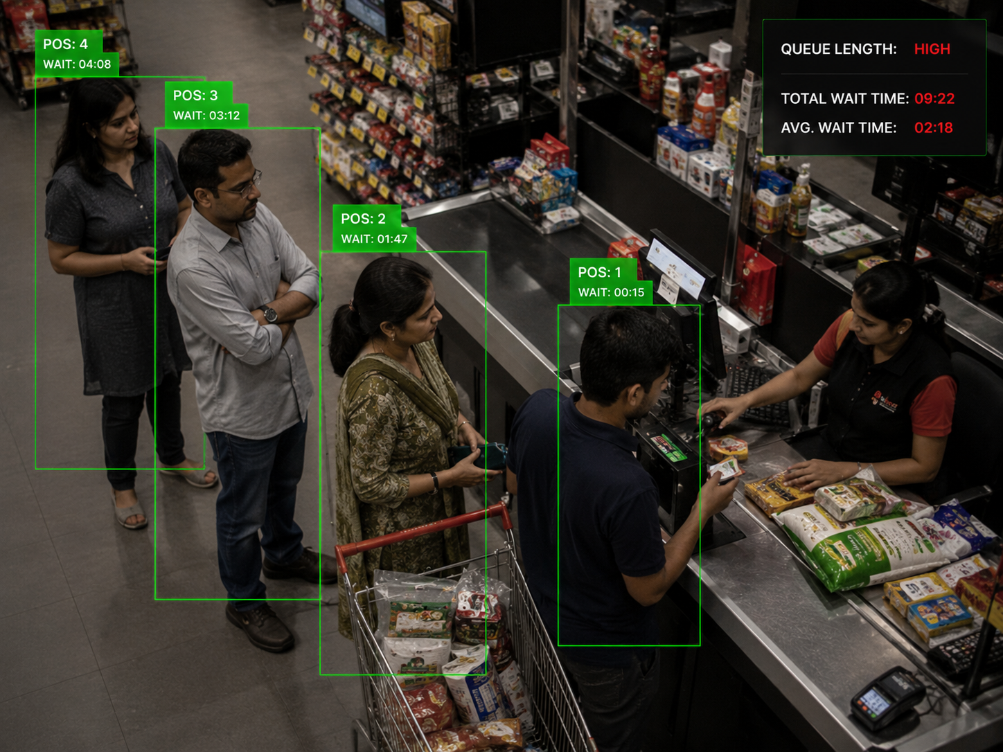 Checkout Queue Monitoring — NTRA capability